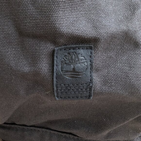 Timberland Large Black Canvas Backpack - Picture 8 of 11